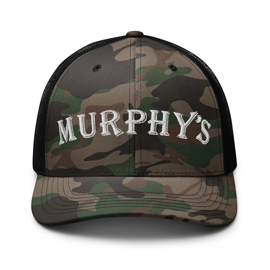 Murphy's Camouflage trucker hat