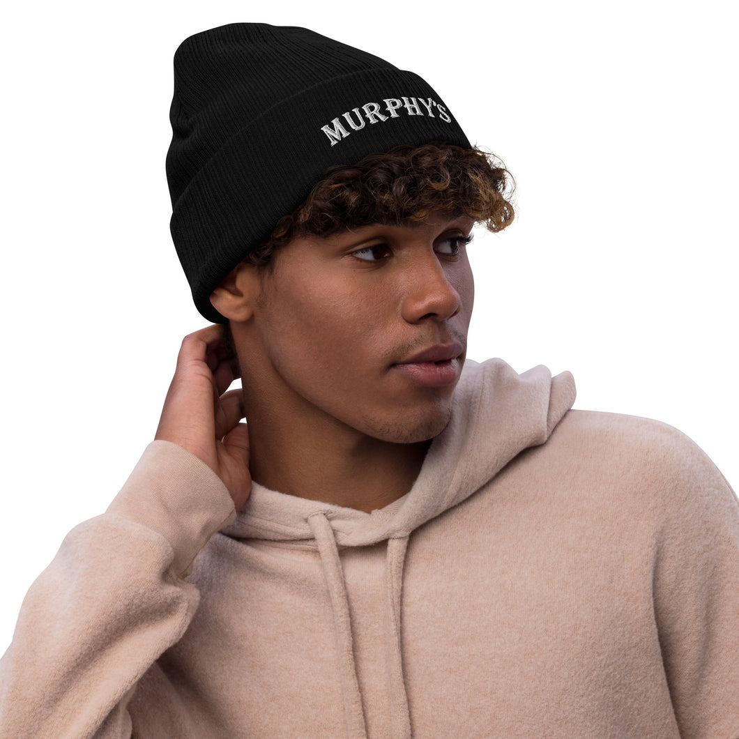 Murphy's Ribbed knit beanie