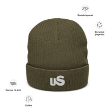 Load image into Gallery viewer, uS Recycled Cuffed Beanie
